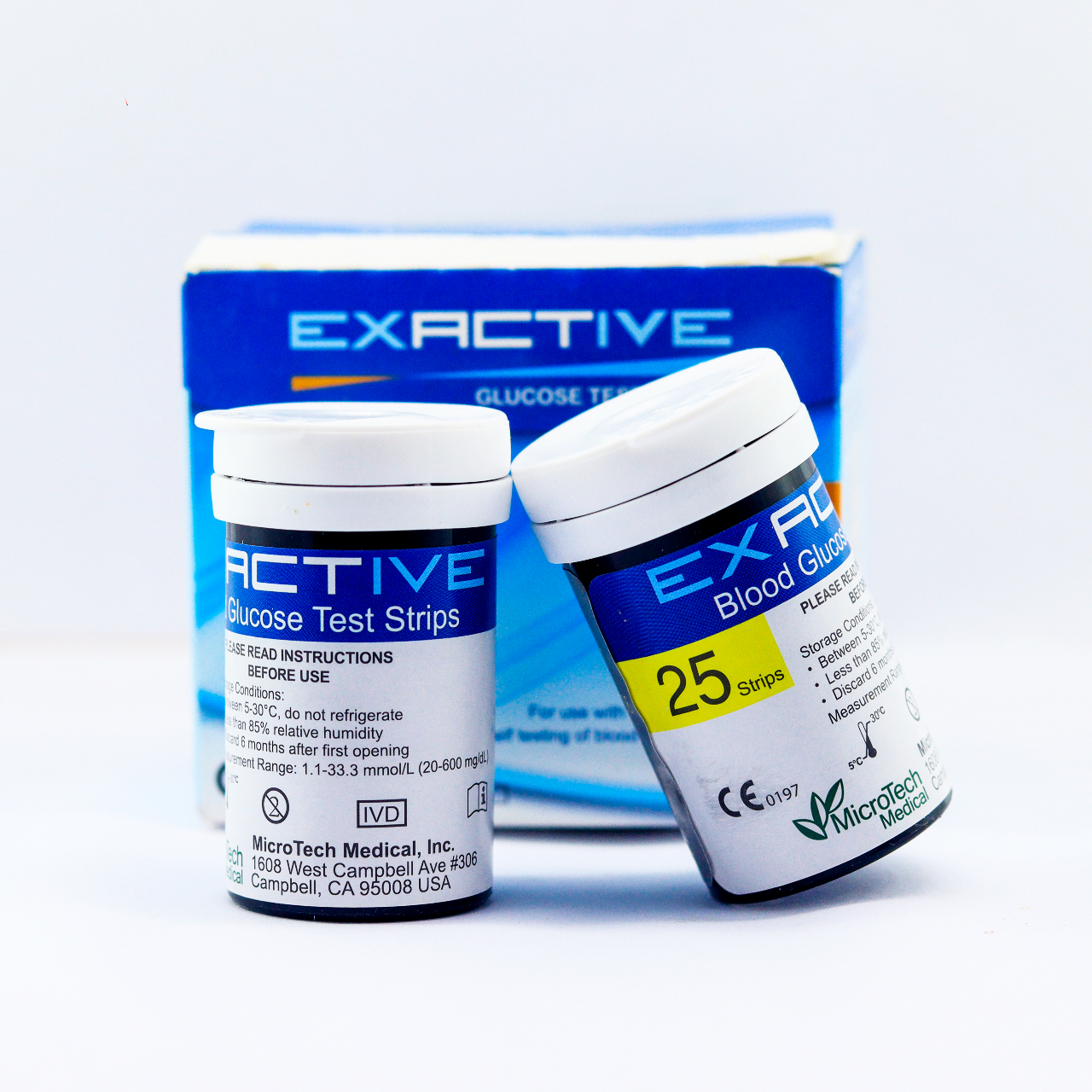 Picture of Exactive Vital Blood Glucose Meter Testing Strips 50pcs