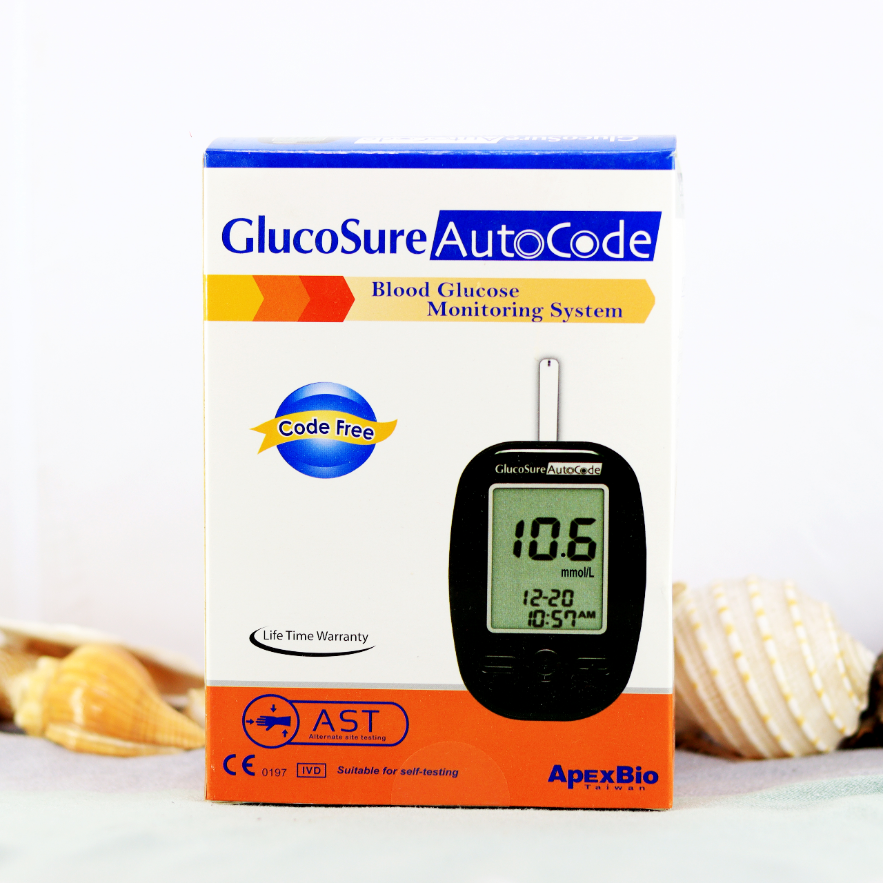 Picture of GlucoSure Auto Code Blood Glucose Test Monitor