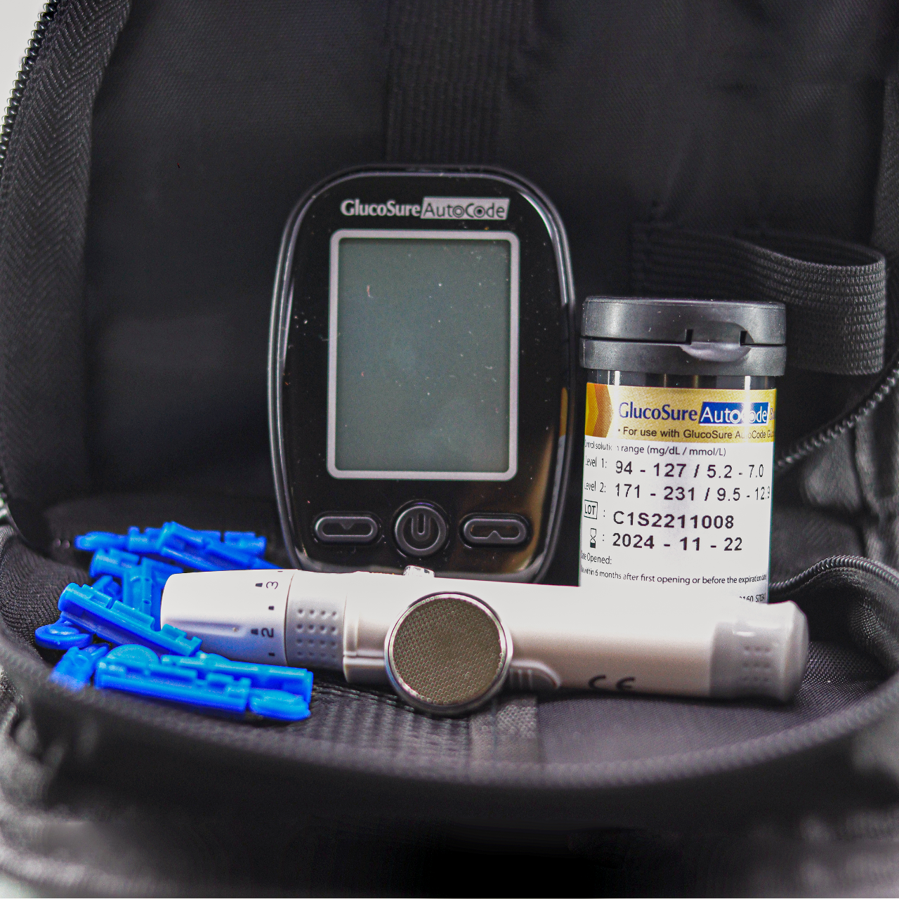 Picture of GlucoSure Auto Code Blood Glucose Test Monitor