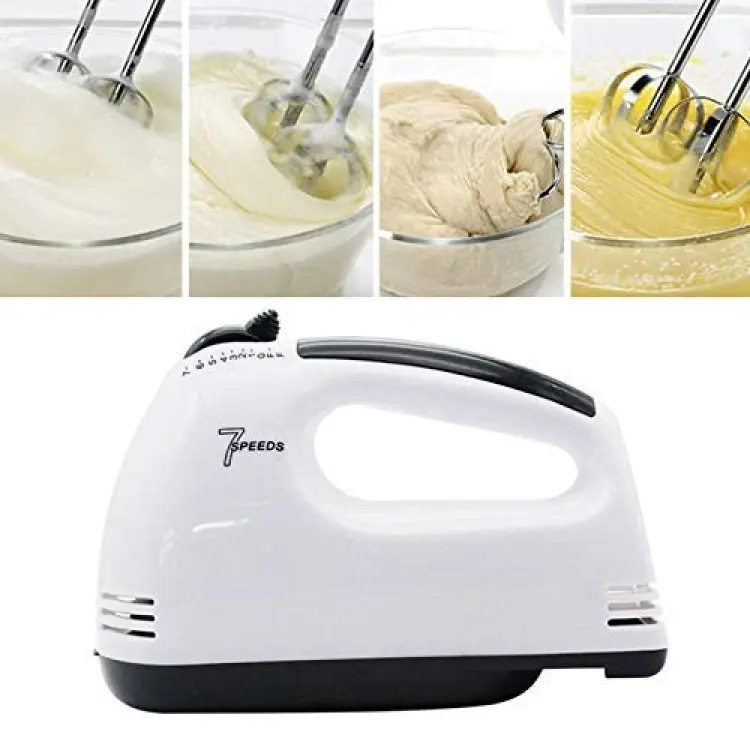 Buy hand-mixer-blender-easy-mix-260w-with-7-speed-control-and-detachable-stainless-steel-finish-beater  Online at Best Price In Bangladesh