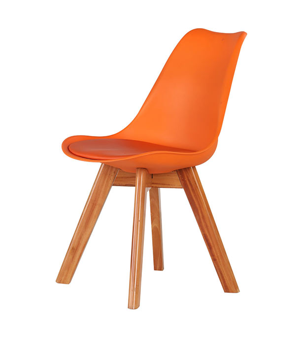 Regal SMART CAFE CHAIR- TULIP Tulip Chair-301 (Orange)