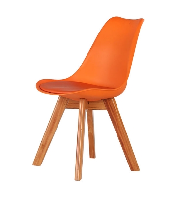 Regal SMART CAFE CHAIR- TULIP Tulip Chair-301 (Orange)
