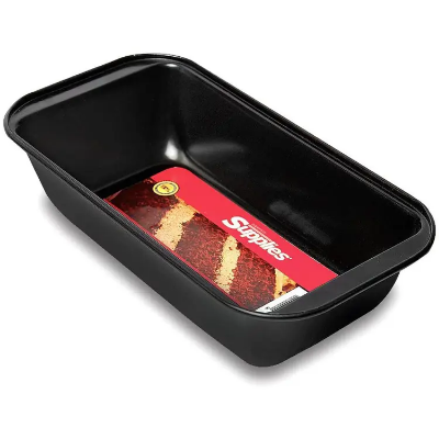 Buy 1 pcs non-stick square cake pan (size=L) Made of Non-Stick Black Aluminum for Home Kitchen and Catering 25 cm x13 cm x 6 cm  Online at Best Price In Bangladesh