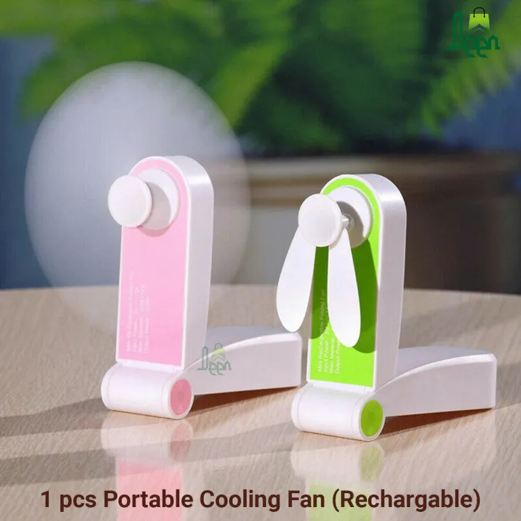 Buy Portable Fan Small Personal Fan Pocket Fan Mini USB Rechargeable Fan Electric Fan for HAdjustable Wind Speed Folding ome Office Traveling Camping Hiking Room Outdoor  Online at Best Price In Bangladesh