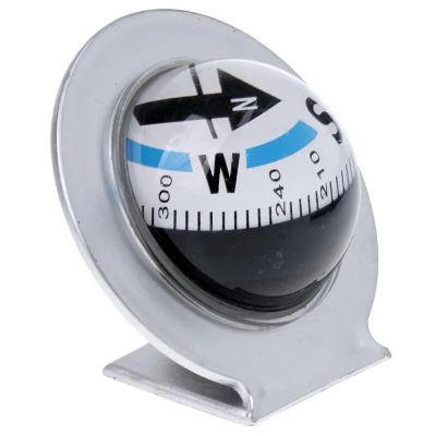 Buy waterproof-vehicle-boat-car-truck-navigation-ball-3d-compass-abs-white-color-1-piece Online at Best Price In Bangladesh
