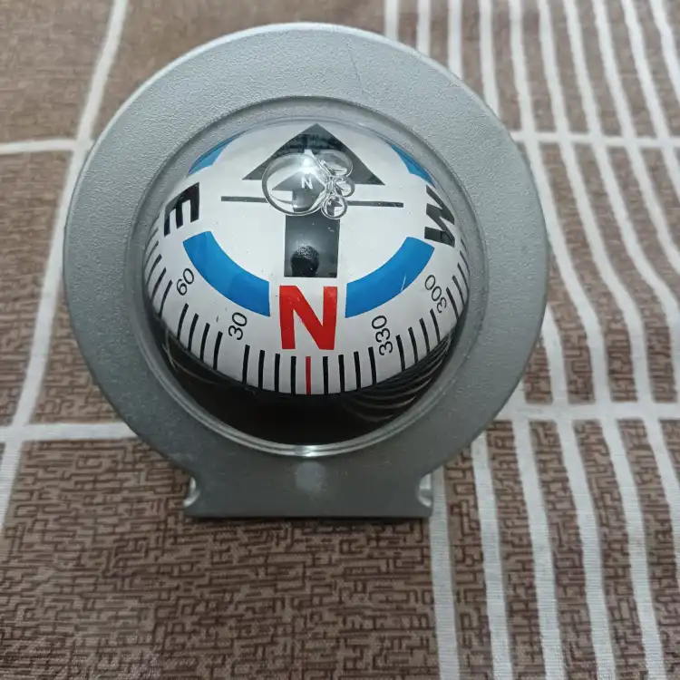 Buy waterproof-vehicle-boat-car-truck-navigation-ball-3d-compass-abs-white-color-1-piece Online at Best Price In Bangladesh