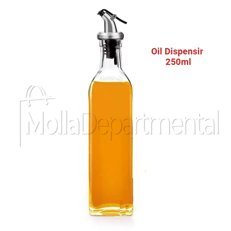 Buy  1 pcs 250ml oil bottle and oil dispensir clear color and multicolor dispensir for kitchen uses oil dispensir  Online at Best Price In Bangladesh