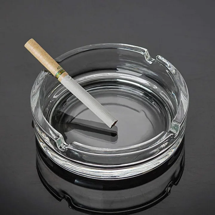 Buy ashtray-glass-round-top-ashtray-indoor-outdoor-home-decor  Online at Best Price In Bangladesh