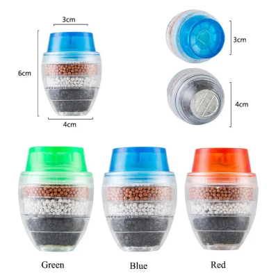 Buy 1-pcs-5-layers-purifier-tap-filter-water-saving-kitchen-faucet-bubbler-activated-carbon-filtration-shower-head-nozzle-cleaning-filters Online at Best Price In Bangladesh