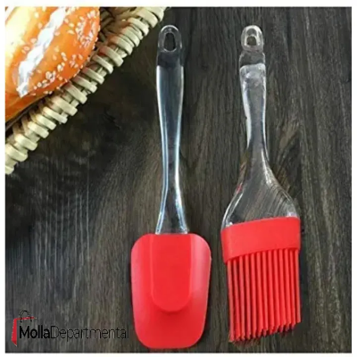 Buy  Silicon Spatula With Brush - Kitchen Accessories Online at Best Price In Bangladesh