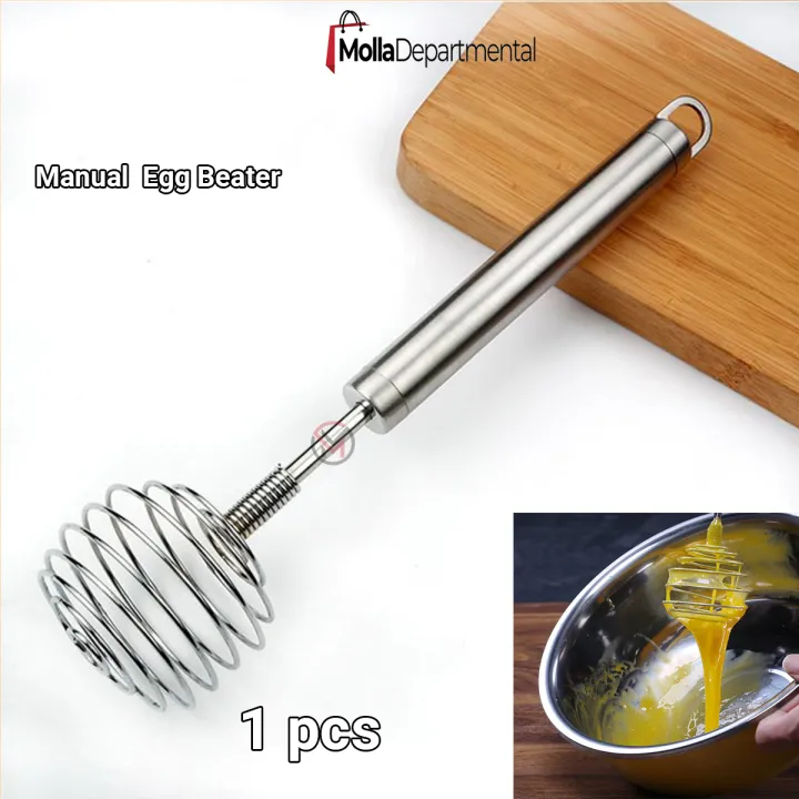Buy  1 pcs Stainless Steel Line Egg Beater Manual Kitchen Egg Beater Home Kitchen Manual Egg Beater Beating Eggs, Stirring, Mixing Seasonings Online at Best Price In Bangladesh