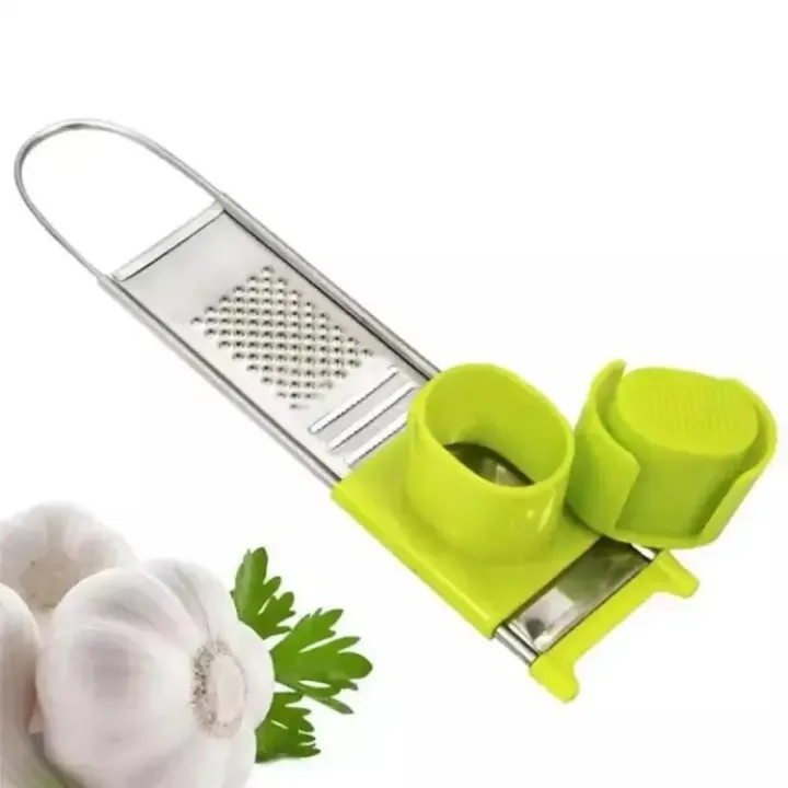 Buy home-kitchen-garlic-slicer-multifunction-stainless-steel-pressing-garlic-slicer-cutter-shredder-kitchen-tools-garlic-press  Online at Best Price In Bangladesh