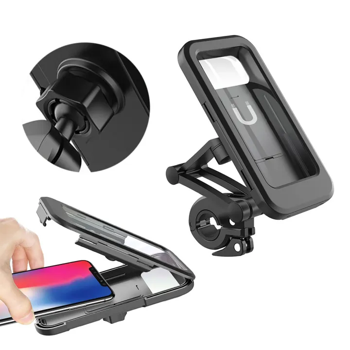Buy adjustable-waterproof-bicycle-phone-holder-universal-bike-motorcycle-handlebar-phone-case-cell-phone-support-mount-bracket  Online at Best Price In Bangladesh