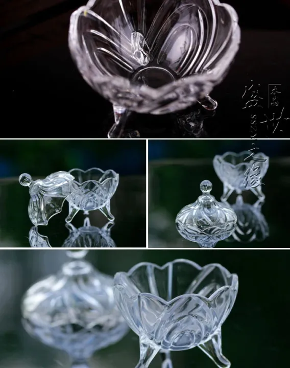 Buy european-style-candle-hodler-special-glassware-crystal-glass-candy-cup-transparent-candy-cans-candles-making-supplies-glass-jar Online at Best Price In Bangladesh