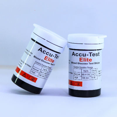 Picture of Accu Test Elite Blood Glucose Check Strip 50 Pcs