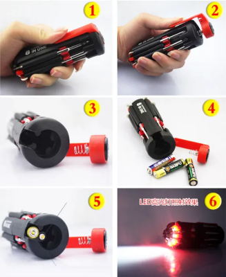 Buy New Multi-functiona 8 in 1 Multi Screwdriver with 6 LED Torch Hand Repair Tools   Online at Best Price In Bangladesh