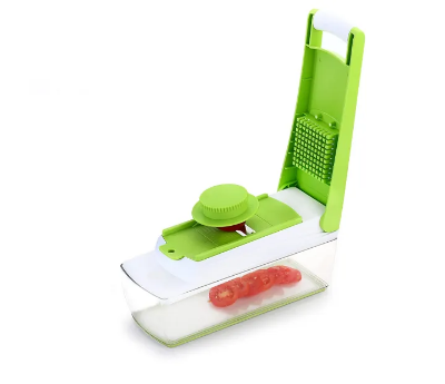 Buy  Ganesh Plastic Multipurpose Vegetable and Fruit Chopper Cutter Grater Slicer, Green Pack Of 1 KA3171-001  Online at Best Price In Bangladesh