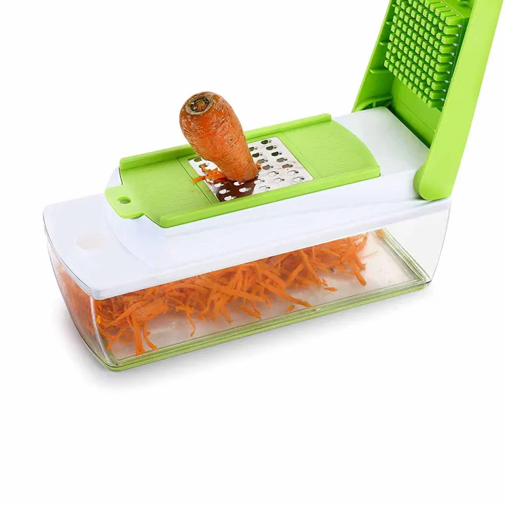 Buy  Ganesh Plastic Multipurpose Vegetable and Fruit Chopper Cutter Grater Slicer, Green Pack Of 1 KA3171-001  Online at Best Price In Bangladesh