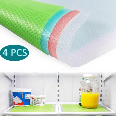 Buy 4 pcs Refrigerator Pads, Shelf Mats Antifouling Refrigerator Liners, Washable Refrigerator Pads, Cuttable Fridge Mat Drawer Table Placemats Cupboard Mat Shoe Mat Drawer Mat Online at Best Price In Bangladesh