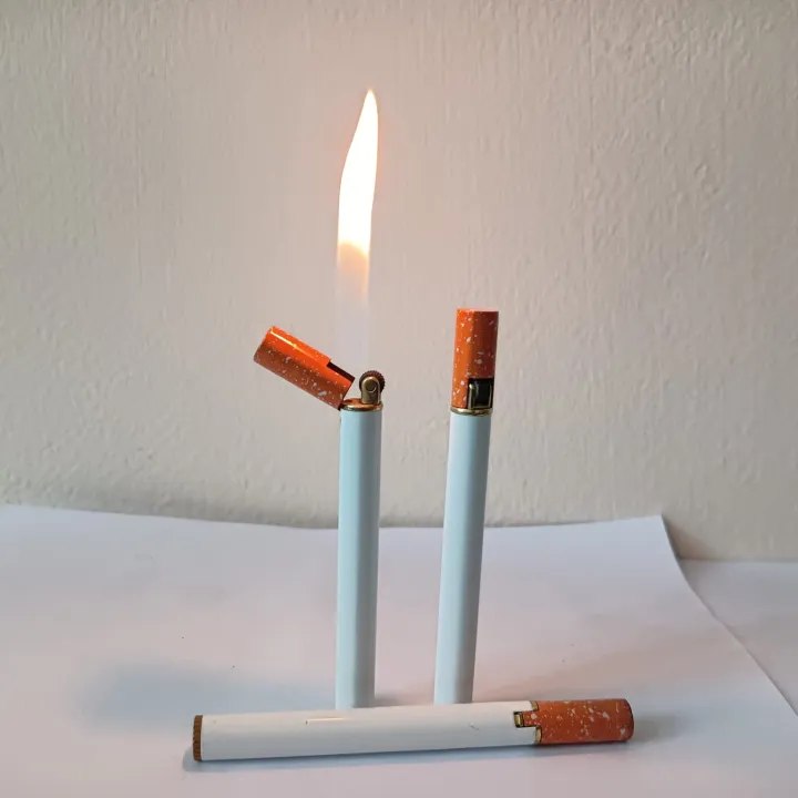 Buy  1 pcs Mini cigarette lighter, metal lighter, butane, open, flame, accessory    Online at Best Price In Bangladesh
