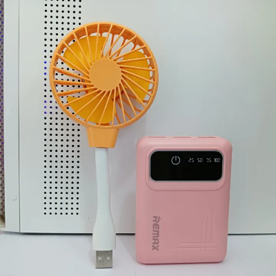 Buy Smart Pawer Band and USB Fan set for Travel and traffic , summer , loadeshadding min usb fan long lasting smart fan  Online at Best Price In Bangladesh