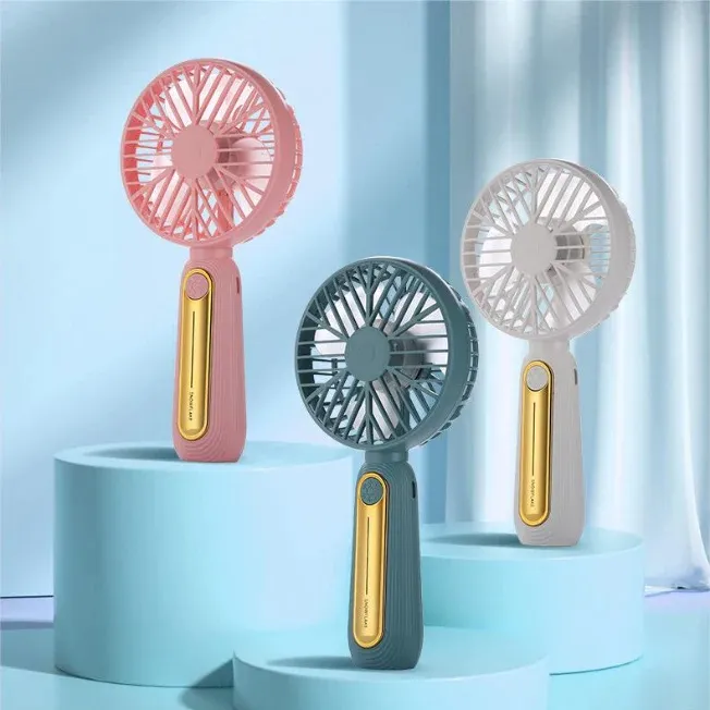 Buy 1 pcs USB Rechargeable Hand-held Fan    Online at Best Price In Bangladesh