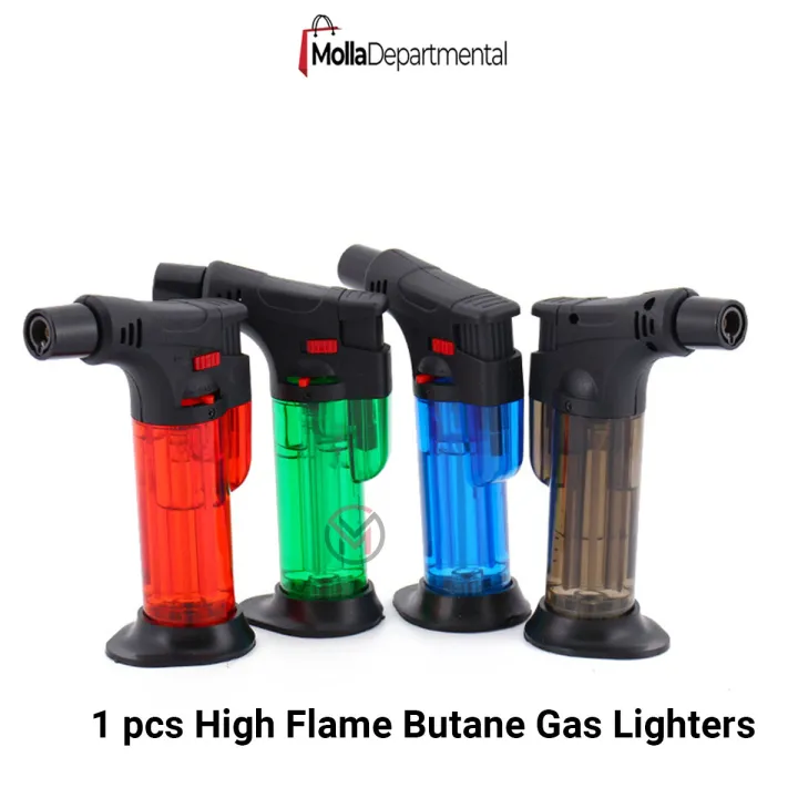 Buy 1 pcs High Flame Butane Gas Lighters Adjustable Butane Jet Lighters Powerful Turbo Lighters Portable Tools Classic  back to product list Online at Best Price In Bangladesh