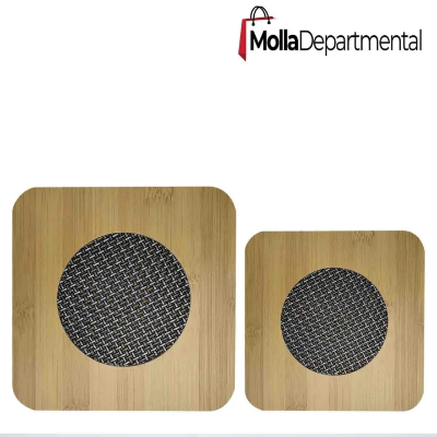 Buy EASY SHOPE Bamboo Insulated Wooden Coasters Heat Pad for Dining Table Kitchen Use Item Kitchen Decor Item-2 Size  at Best Price In Bangladesh