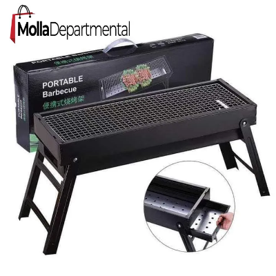 Buy Fire Sense Black Notebook Charcoal Grill | For Outdoor Barbecues, Camping, Tailgating, Traveling | Charcoal Rack and Folding Grill Included | Foldable at Best Price In Bangladesh