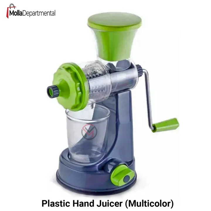 Buy Plastic Hand Juicer Fruit & Vegetable Manual Juicer with Steel Handle, Mini Juicer Machine  at Best Price In Bangladesh