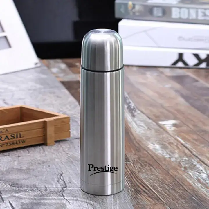 Buy  Prestige hot and cool Stainless Steel Flask, 500 ml, Silver at Best Price In Bangladesh