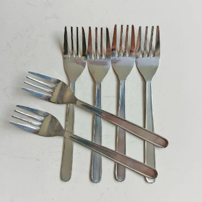 Buy  Sara 12 pcs Stainless steel Tea and fork spoon silver for kitchen 14cm long best spoon for House, Kitchen, Travel, restaurant etc at Best Price In Bangladesh