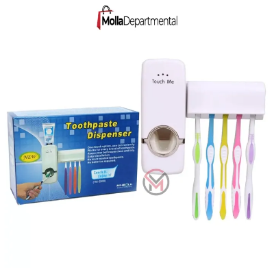 Buy Automatic Toothpaste Dispenser With Tooth Brush Holder For Homes And Bathrooms at Best Price In Bangladesh