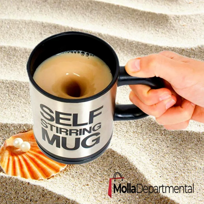 Buy  Self Stirring Coffee Mug Cup - Funny Electric Stainless Steel Automatic Self Mixing & Spinning Home Office Travel Mixer Cup Best Cute Christmas Birthday Gift Idea for Men Women Kidsat Best Price In Bangladesh