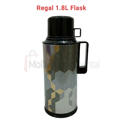 Buy  Regal vacuum water flask for winter premium quality glass refill vacuum flask Regal flask (1.8ltr) at Best Price In Bangladesh