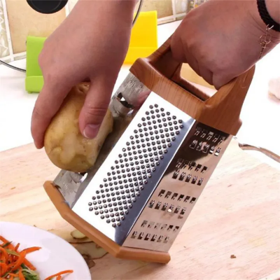 Buy Dreafly Kitchen Stainless Steel 6-Sided Box Grater Vegetable Cheese Slicer Shredder New at Best Price In Bangladesh