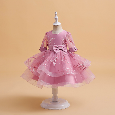 Buy Premium Children Party Dress girls  at Best Price In Bangladesh