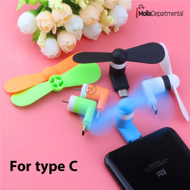 Buy USB Type C OTG fan for C type Mobail mini fan for summer at Best Price In Bangladesh