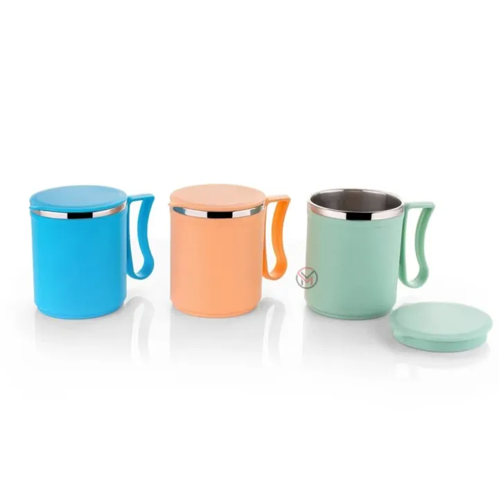 Buy MollaDepartmental 1 pcs Coffee Mug with Stainless Steel for Tea Milk Mug Inner Stylist Double Wall Cup for Home Office Restaurant Use Gift Hot mug Stainless steel inner at Best Price In Bangladesh