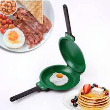 Picture of Double Sided Pancake Pan Frying Pot Cookware for Kitchen Omelet Steak Ham Pans Kitchen Stove Utensils Cooking Pot-Gadget Biz