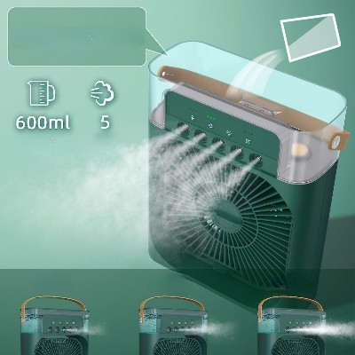 Picture of Rechargeable & Portable Cooler Fan with Purifying Spray Fragrance,180° rotation [Top Selling]