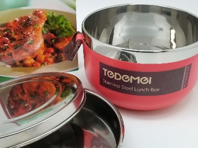 Picture of Tedemei stainless steel lunch box1000ml.