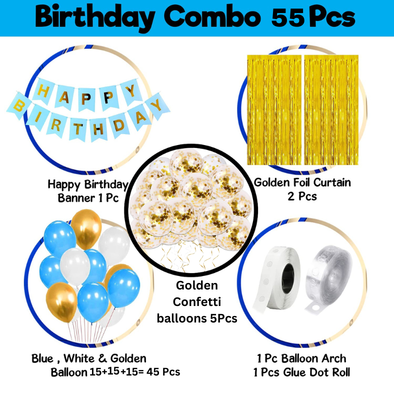 Birthday Decoration Combo 