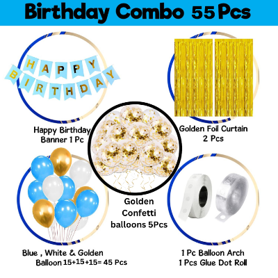 Birthday Decoration Combo 