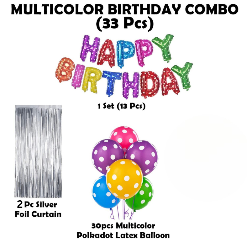 Birthday Decoration Combo 