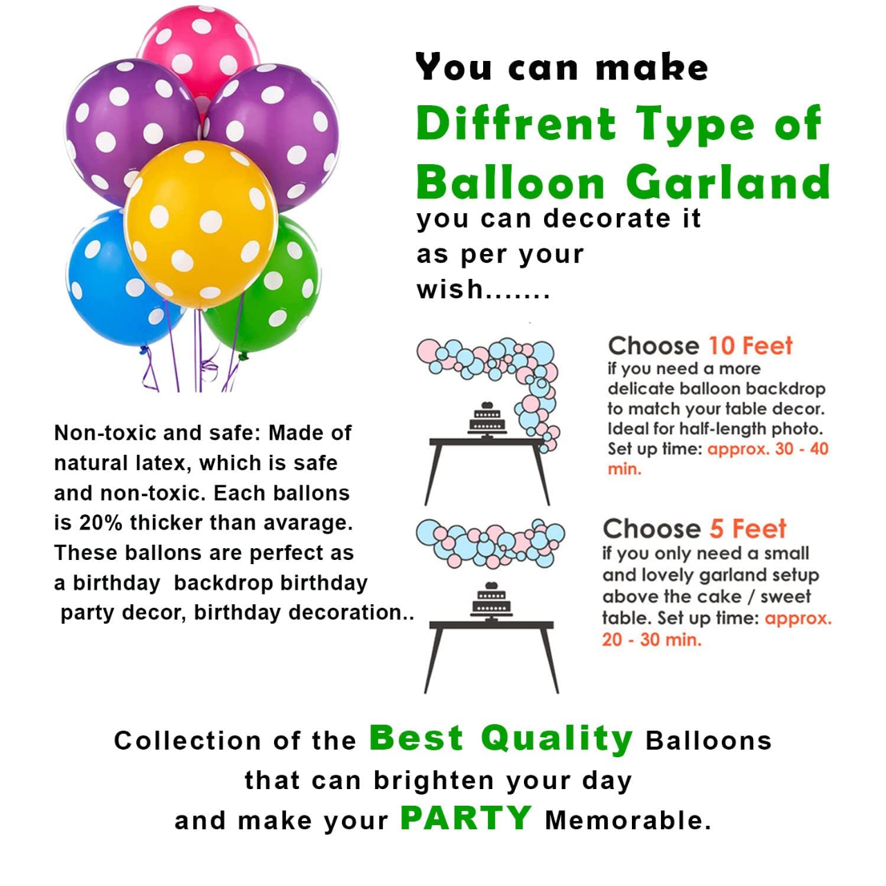 Birthday Decoration Combo 