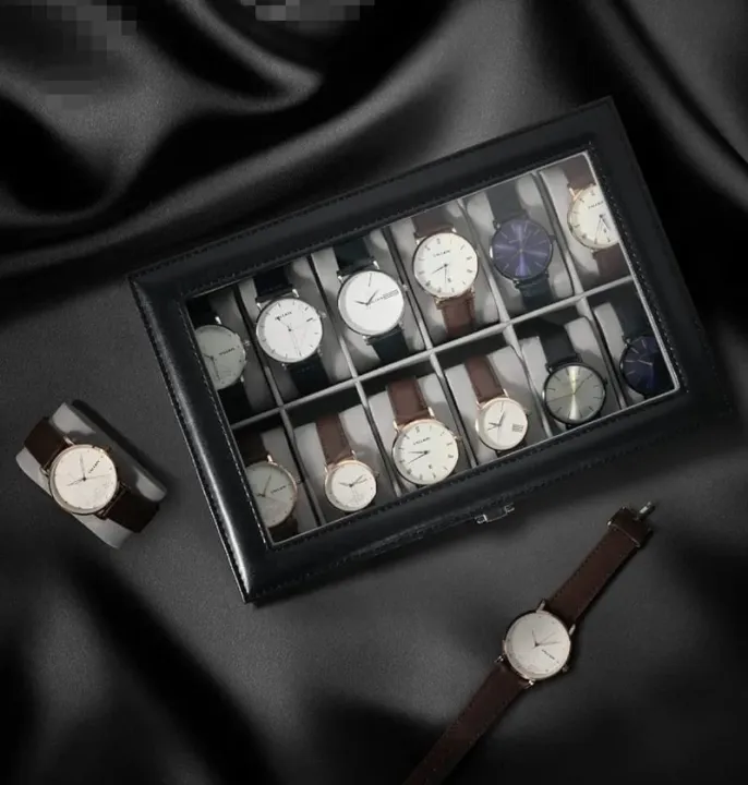 Buy   Woodpecker wooden 12 Slots fashionable Watch box  at Best Price In Bangladesh
