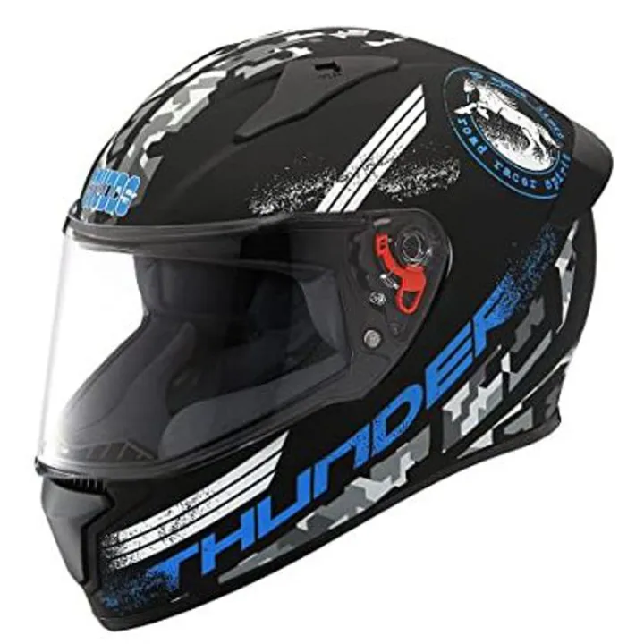 Buy Progressive - Studds thunder D2 fullface helmet with clear visor and dual certification. - Motors - Modern and Trendy - Excellent  Online at Best Price in Bangladesh