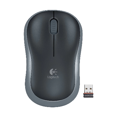 Buy Logitech M185 Wireless Swift Optical Mouse Gray at Best Price In Bangladesh