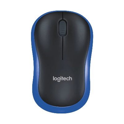 Buy Logitech M185  Wireless Optical Mouse Blue at Best Price In Bangladesh